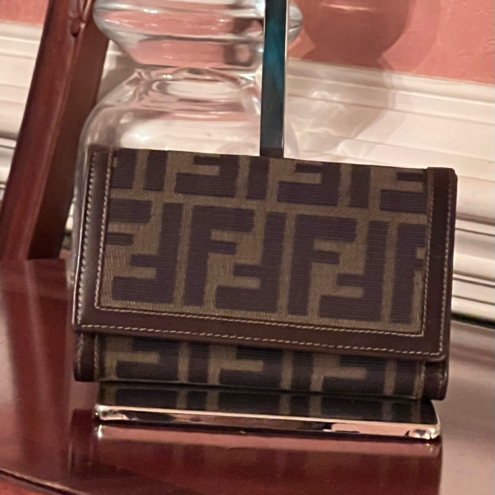 Fendi Zucca Bi-fold Wallet